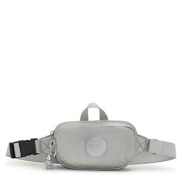 Kipling Alys Metallic Midjeveske Sølv | NO 2214ZU